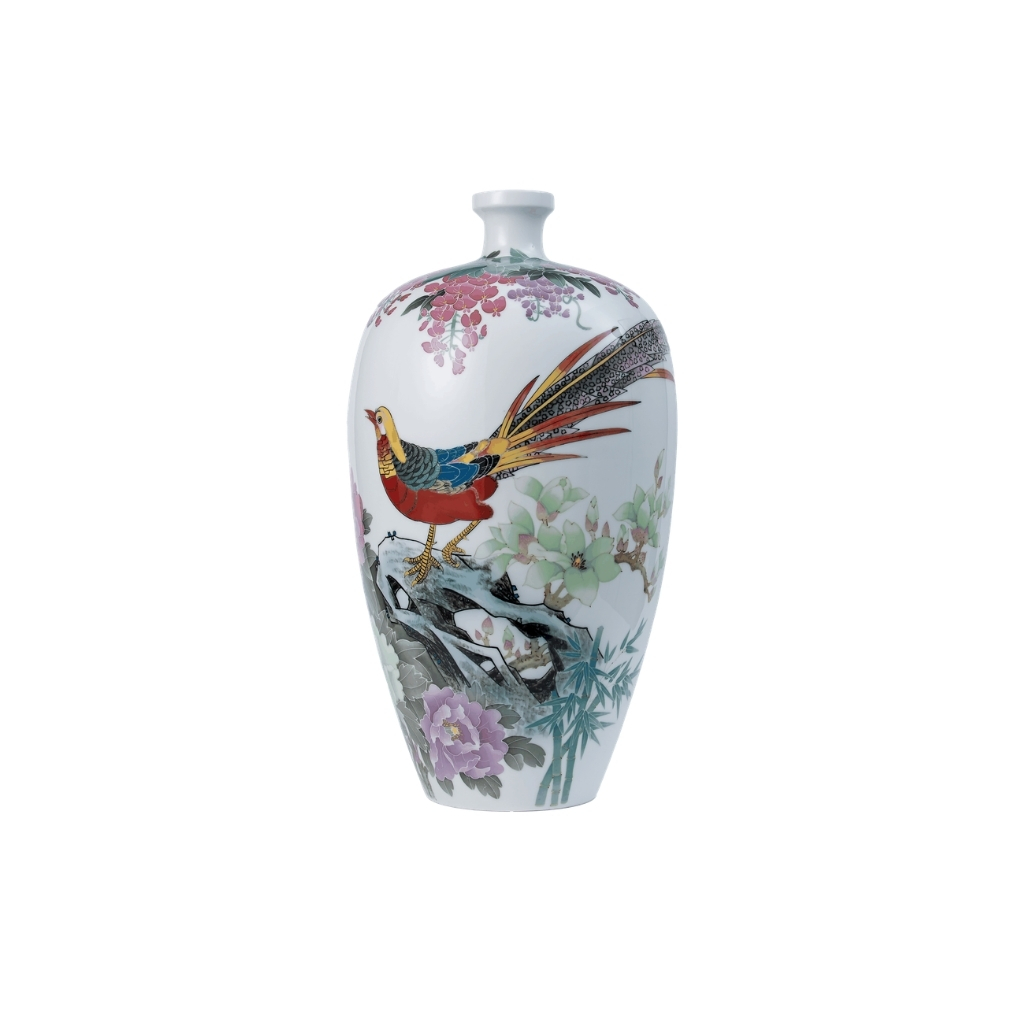 Phoenix in Bloom Vase