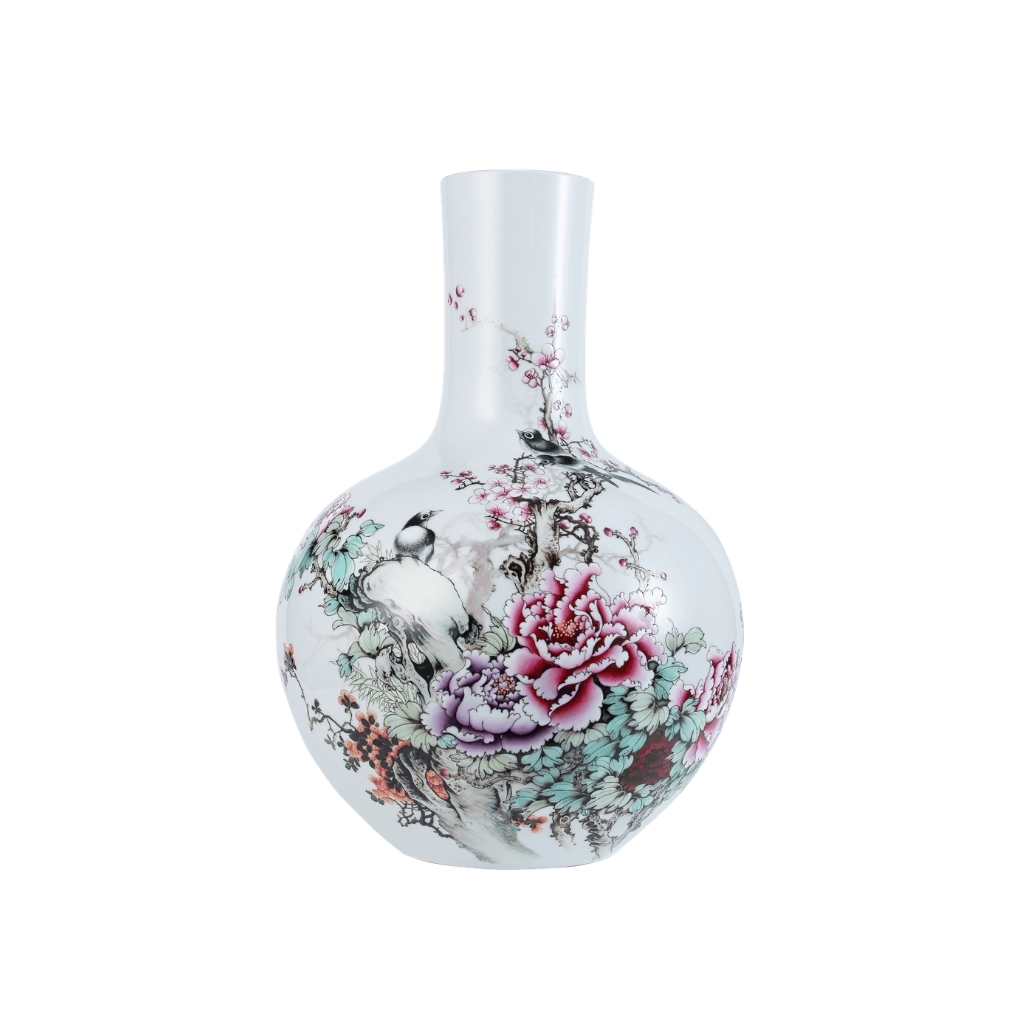 Whispering Peonies Vase