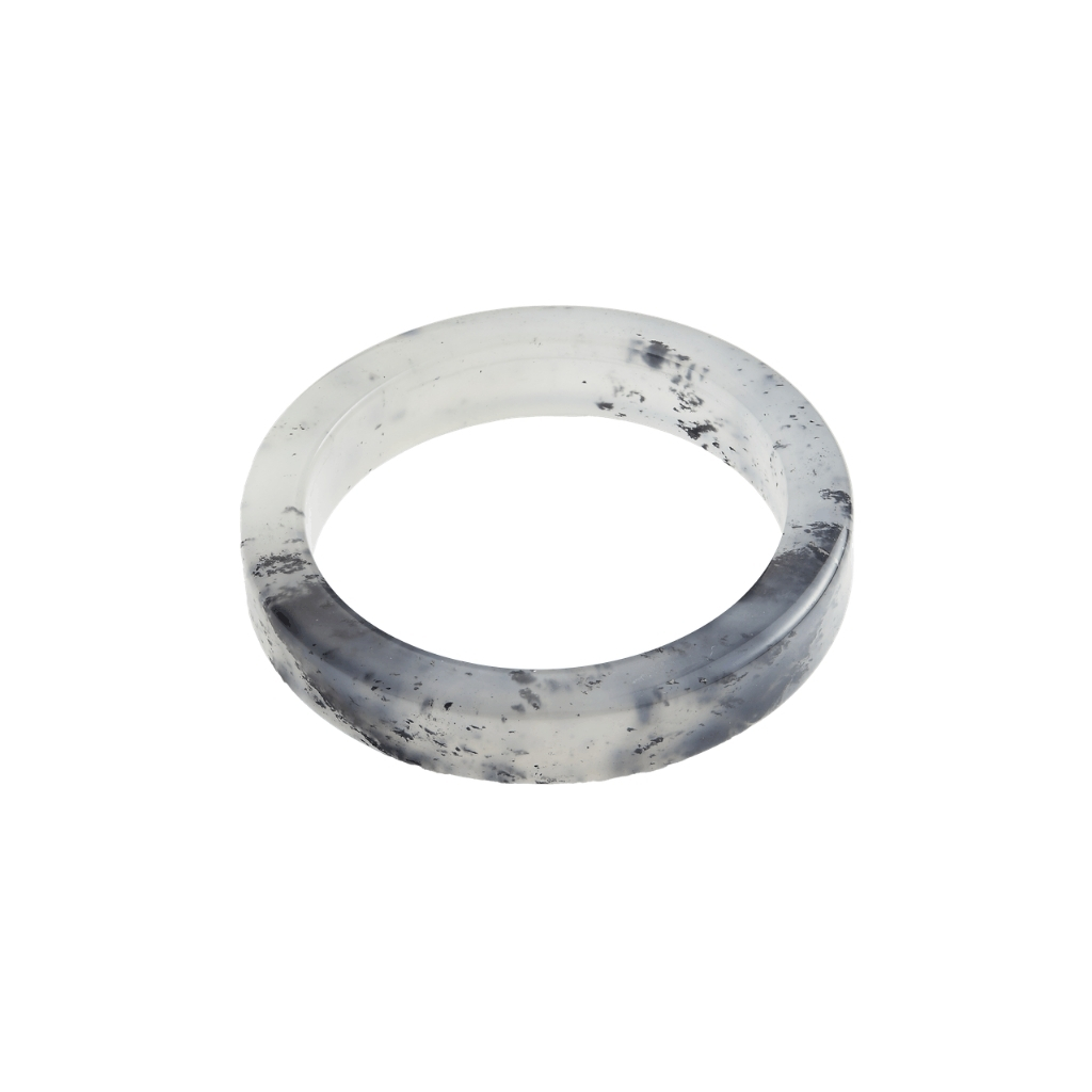 Mountain Mist Jade Bangle