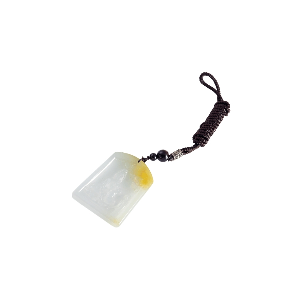 Radiant Guanyin Jade Pendant