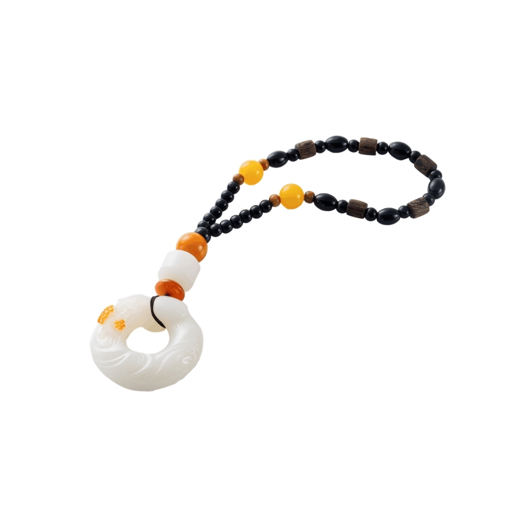 Spring Halo Jade Pendant