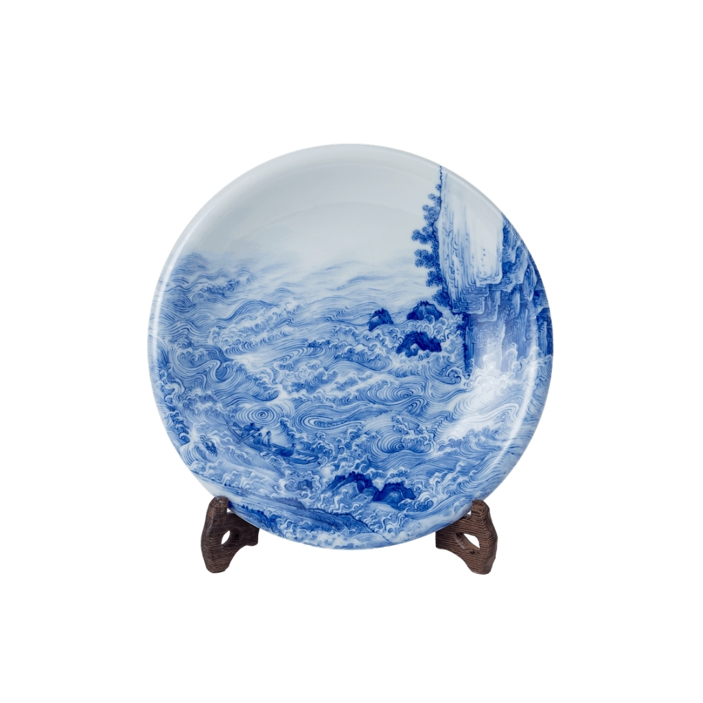 Where Waves Meet Plate